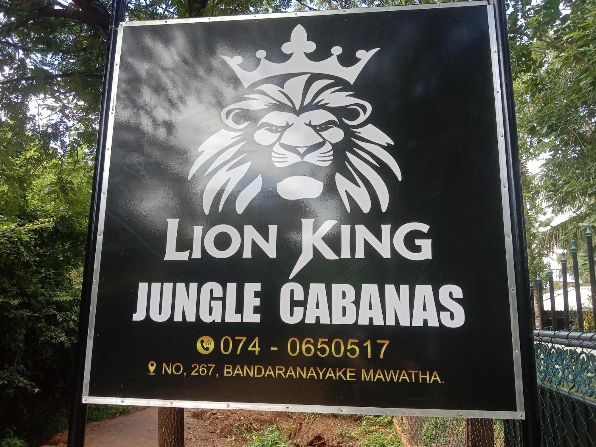 Lion King Jungle Cabanas Sigiriya Buitenkant foto